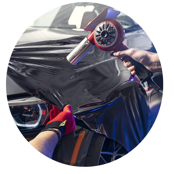 3m Folie Car wrapping Klebefolie Schwarz UV beständig KFZ in Bayern -  Karlsfeld, Auto-Reparaturen und Dienstleistungen