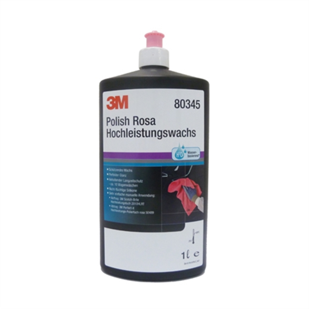 3M Polish Rosa Hochleistungswachs