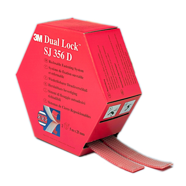 3M SJ356D Dual Lock Spendebox