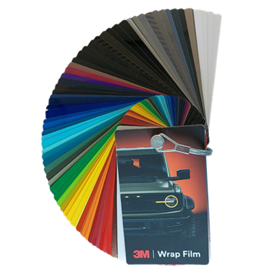 Produktbild fr 'Farbfcher 3M Wrap Folie Serie 2080'