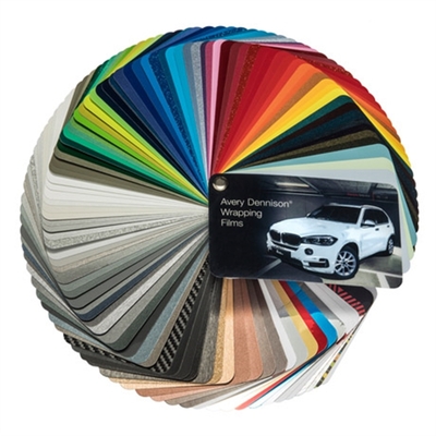 Produktbild fr 'Farbfcher Avery Dennison Supreme Wrapping Film'